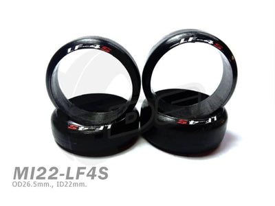 22mm MiniZ LF4S Tire Set - 8.5/11mm (4pcs) - DS Racing