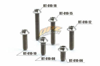 SPM - Titanium countersunk head screws 3x18 (4ps) - Rêve D