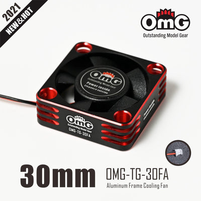 fan for ESC 30mm Red/black - OMG