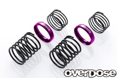 Purple - Double progressive springs 1.2-2065 - Overdose
