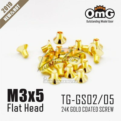 OR 3x12 flat head screws - OMG