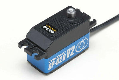 Programmable servo SP-02DV2 special RWD Blue - YOKOMO